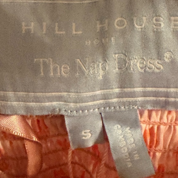 Hill House Pink & Red Mini Dress with Patterned Tie Straps - Picture 8 of 13